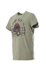 Khaki Top Gun 1969 T-shirt - Image n°2