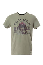 Khaki Top Gun 1969 T-shirt - Image n°1