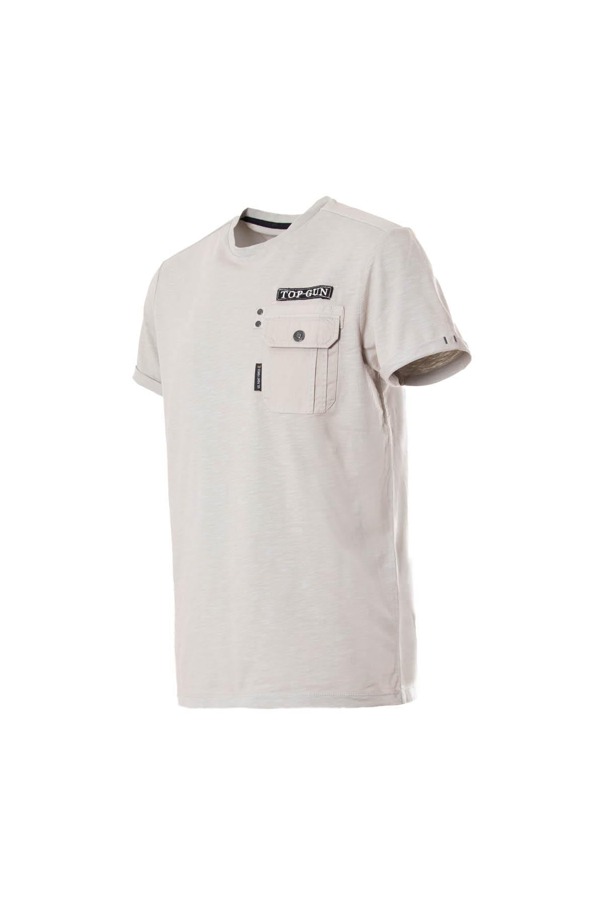 Men's light gray t-shirt - Image n°2
