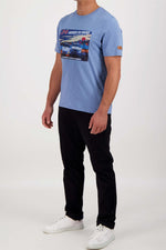 Sky blue t-shirt 24 hours of Le Mans 1980 - Image n°2