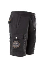 Men's black Bermuda shorts US Navy Top Gun - Image n°4