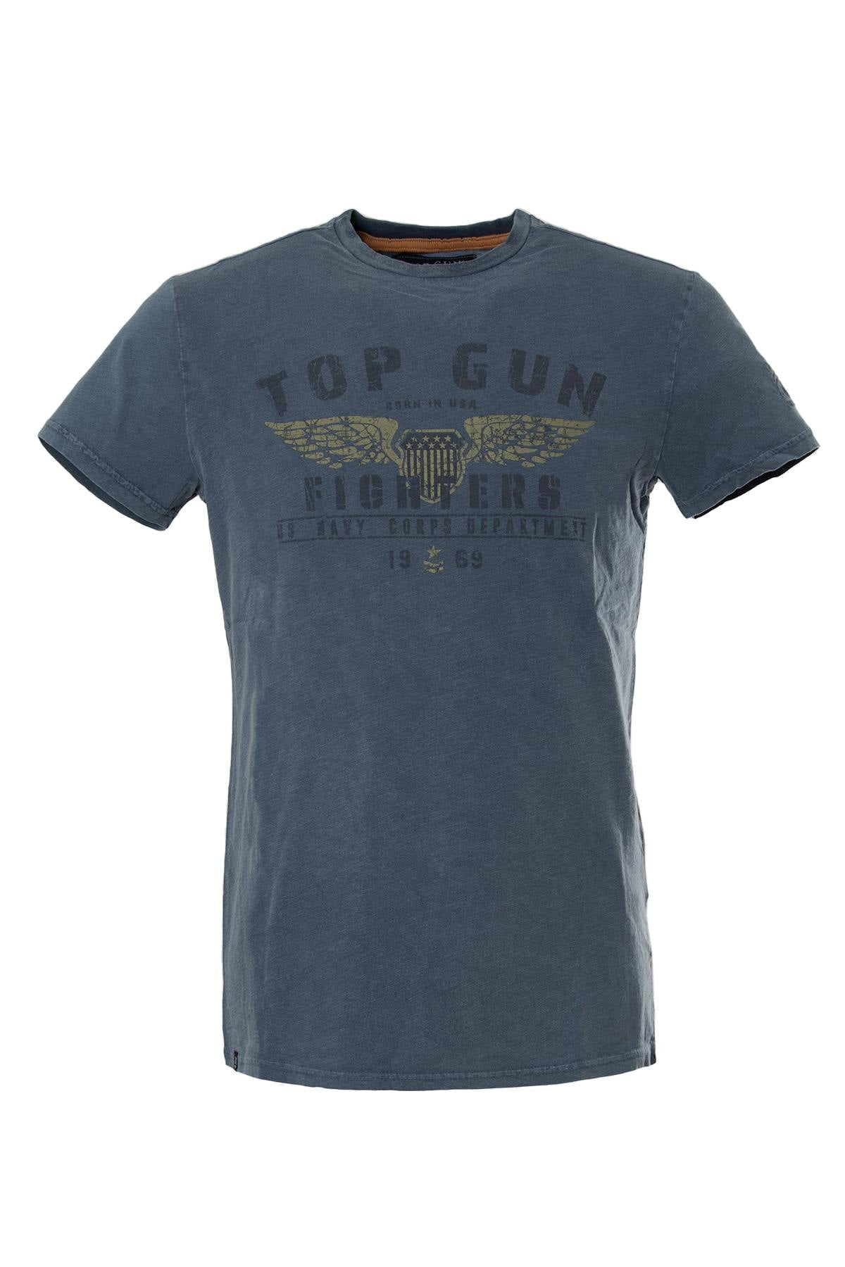 Top Gun fighters men's t-shirt blue - Image n°1