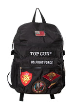 Black US Fight Force patch backpack - Image n°1