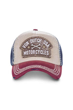 USA biker worn effect cap - Image n°2