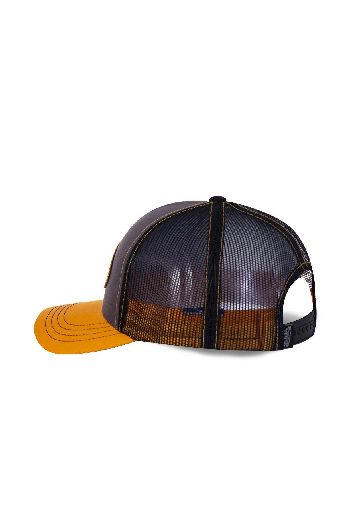 Yellow and purple trucker cap - Image n°3