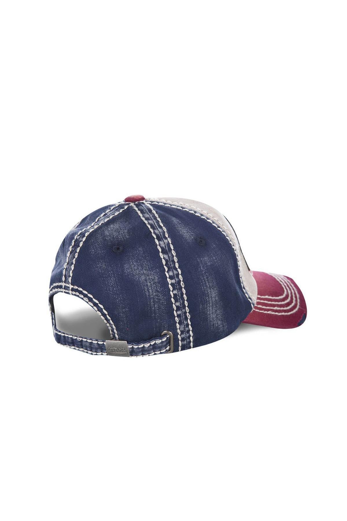 USA biker worn effect cap - Image n°3