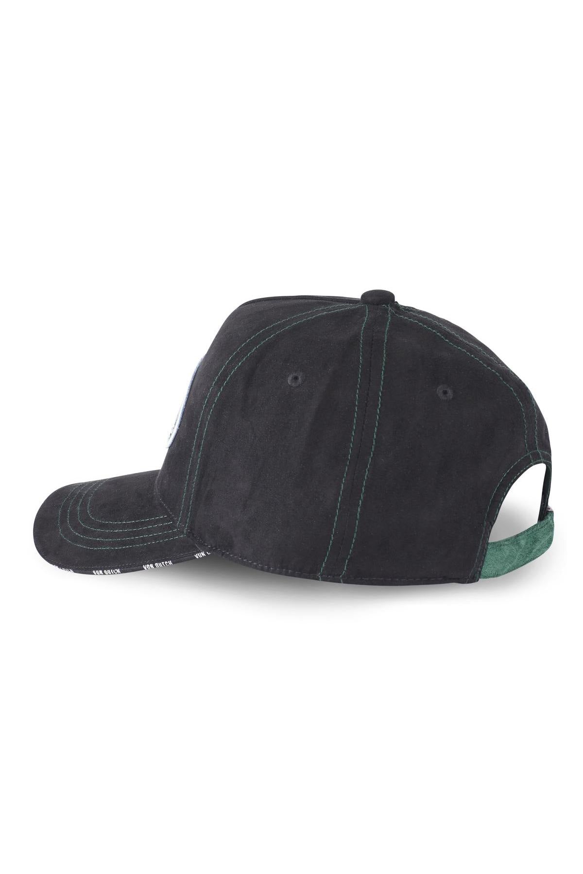 Anthracite velvet effect cap - Image n°4