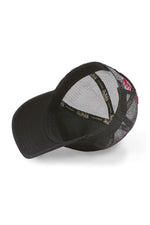Black US flag trucker cap - Image n°3