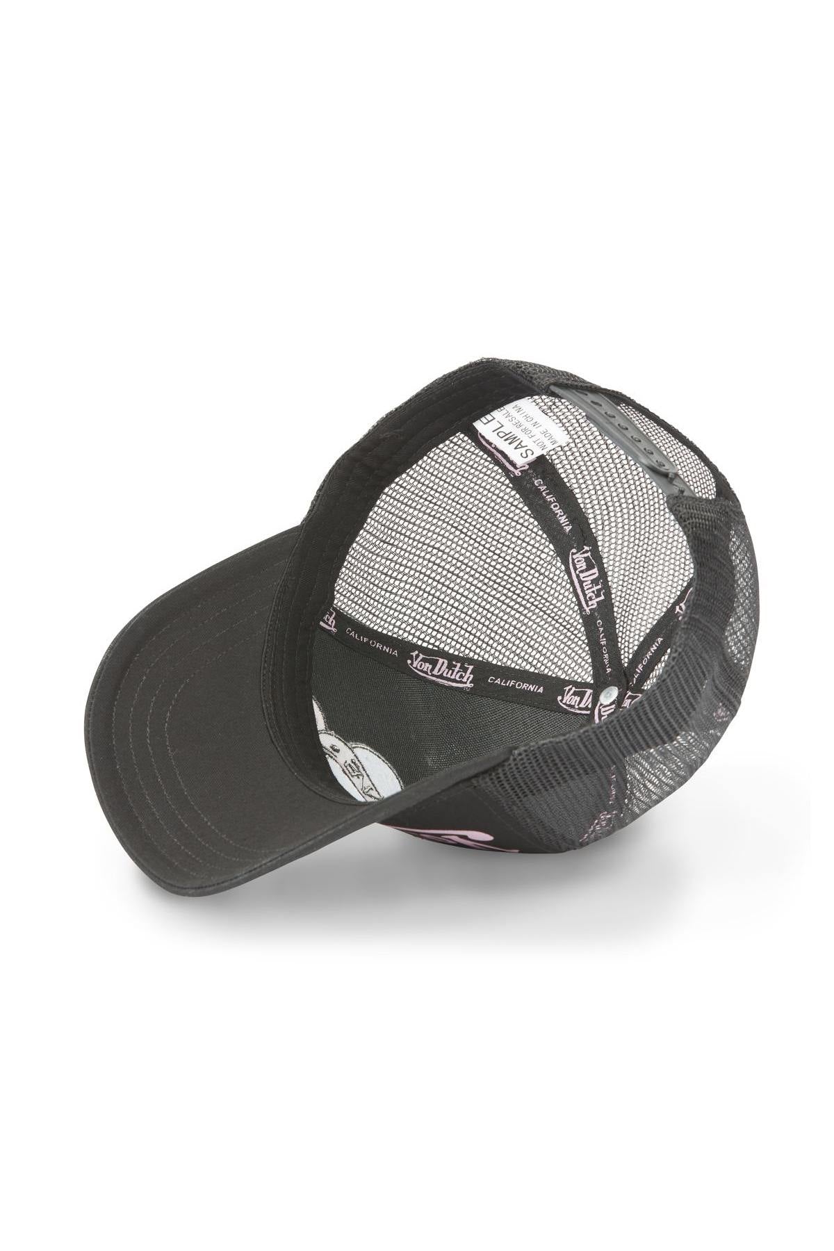 Black cap with Love heart logo - Image n°3