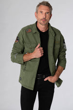 Khaki top gun military jacket - Image n°5