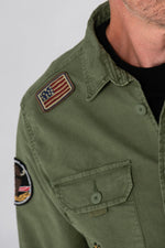 Khaki top gun military jacket - Image n°8