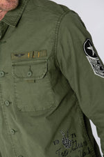 Khaki top gun military jacket - Image n°9