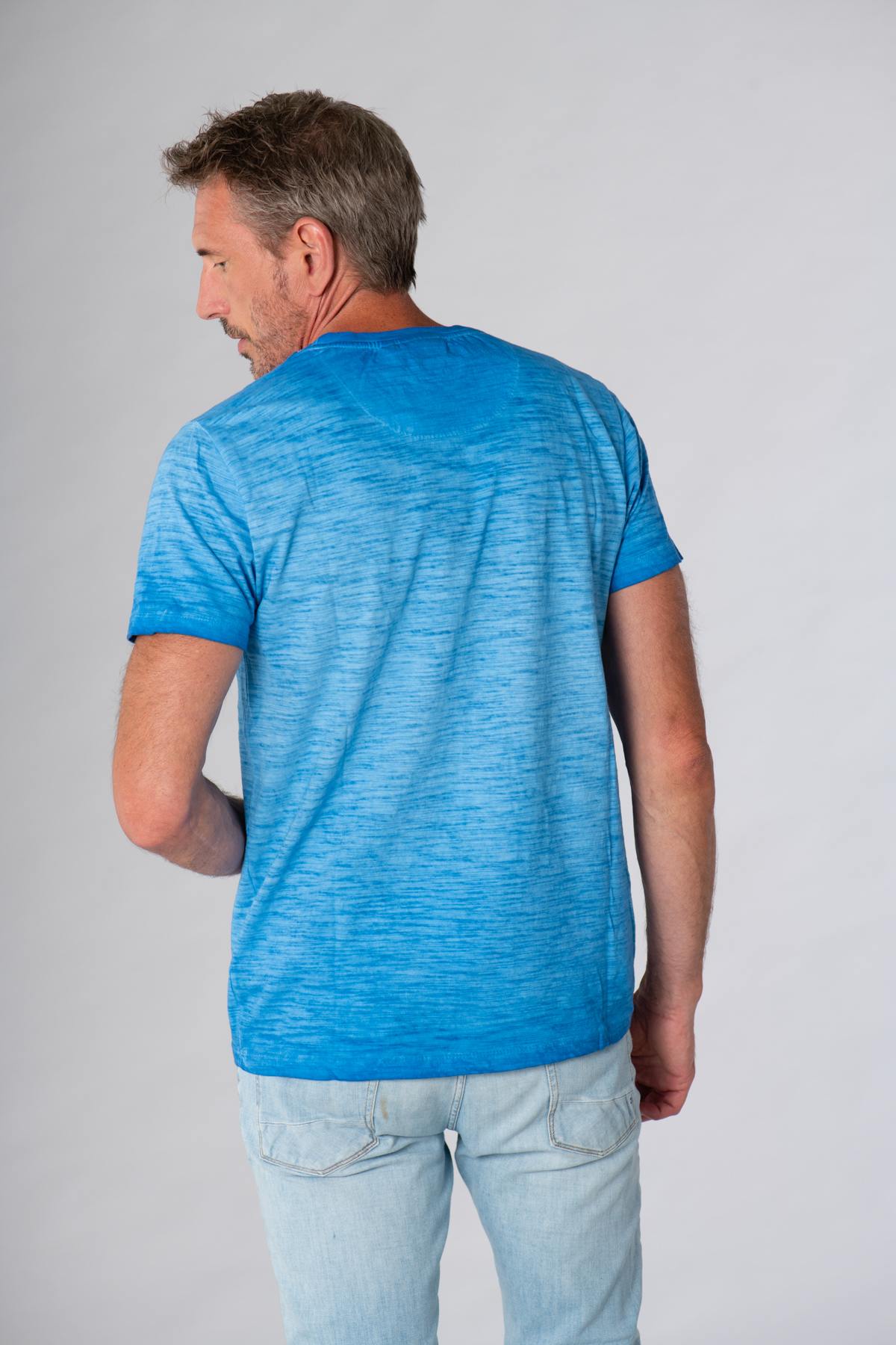 Electric blue Bonneville USA t-shirt - Image n°4