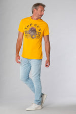 Top Gun 1969 yellow men's t-shirt - Image n°2