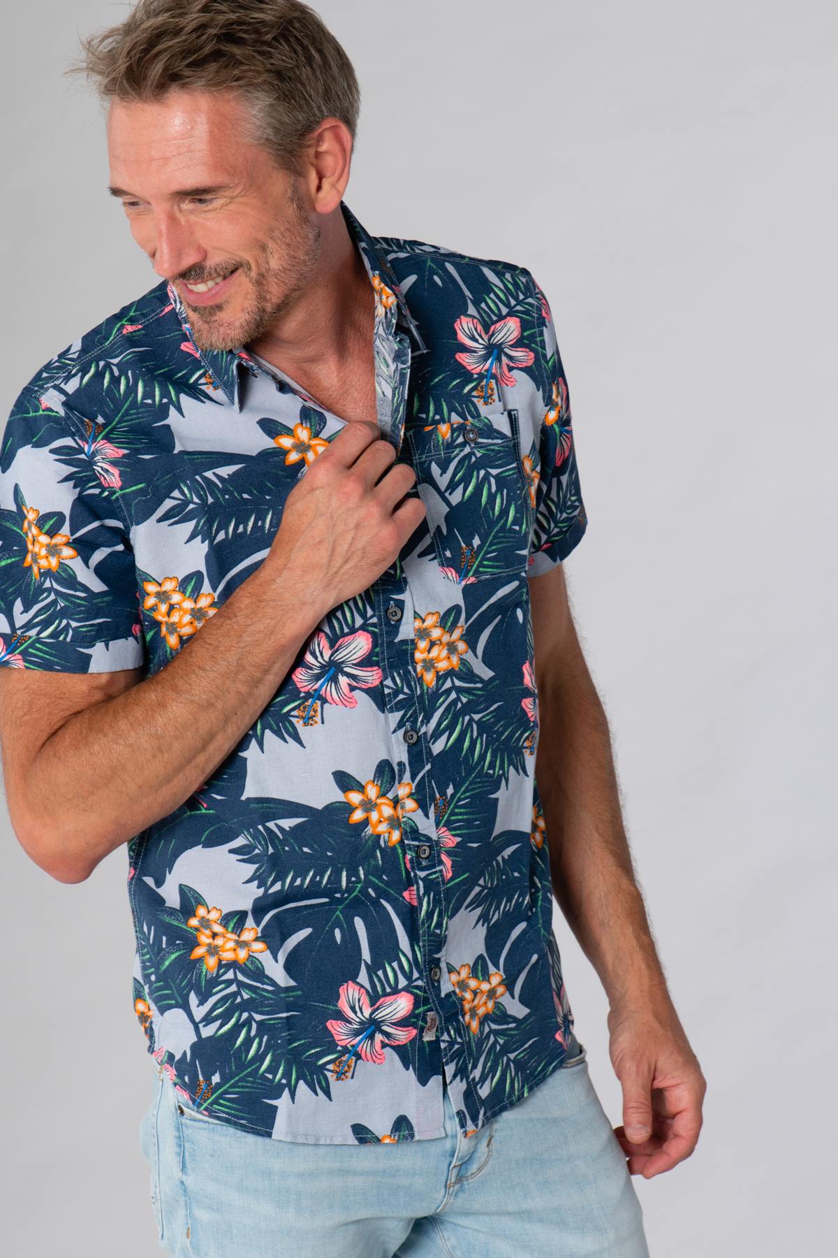 All-over floral shirt - Image n°1