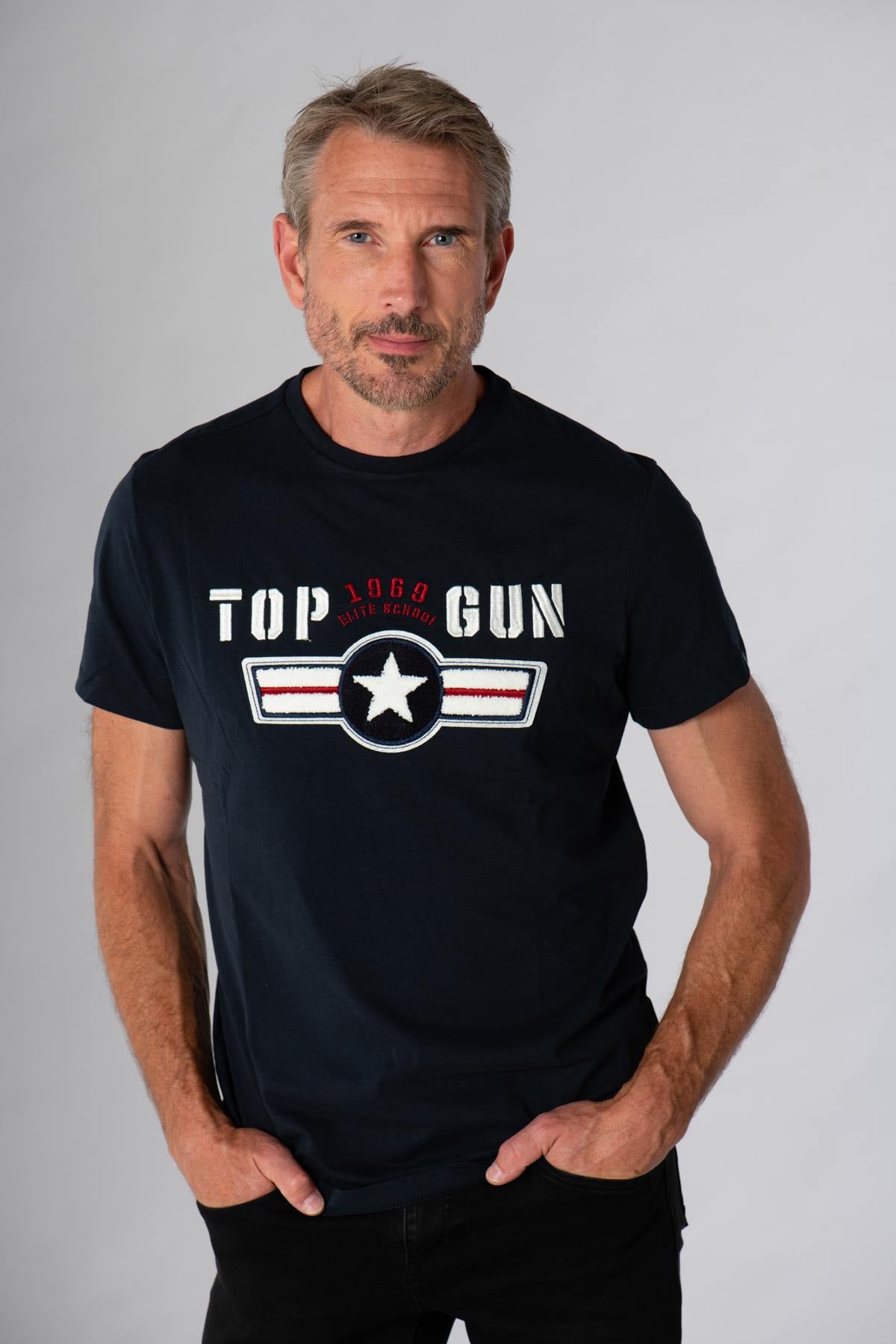 Top gun 1969 elite school men's t-shirt - Image n°1