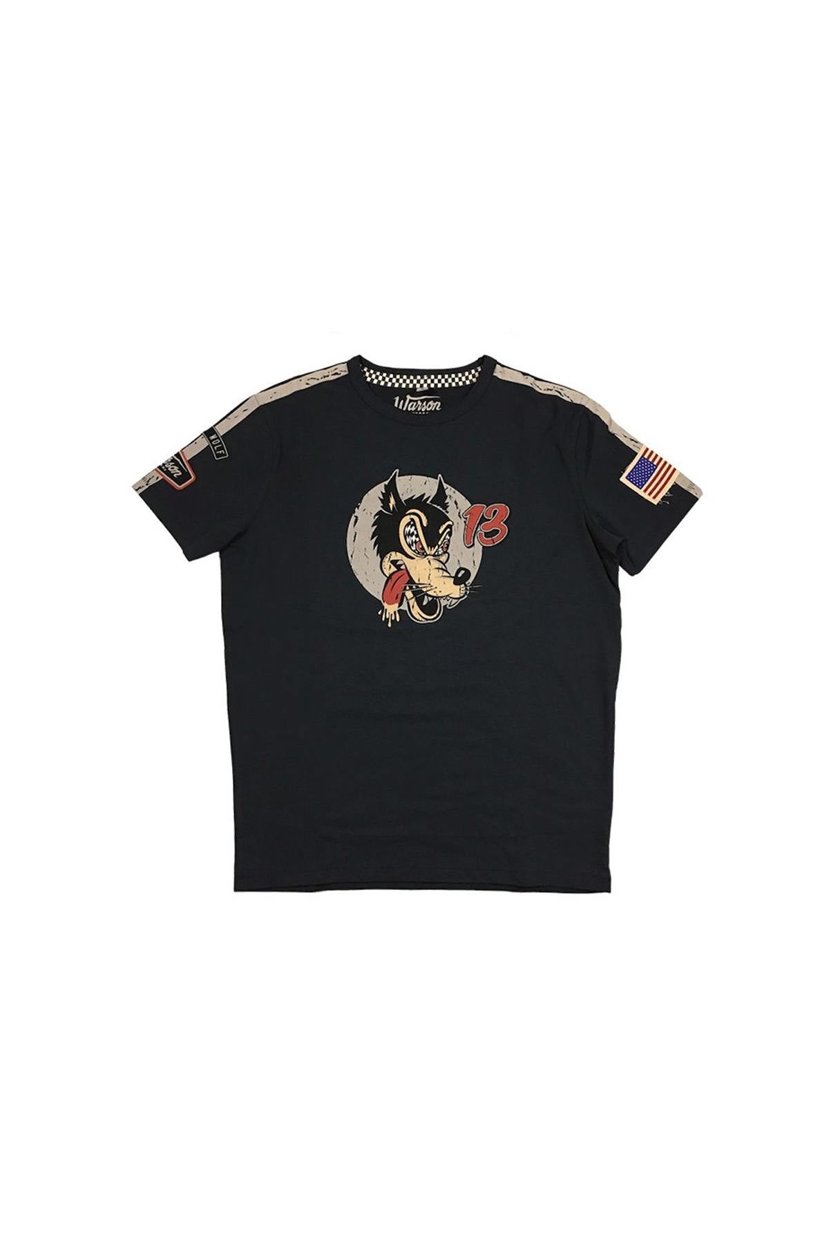 Speed Wolf Racer carbon t-shirt - Image n°1