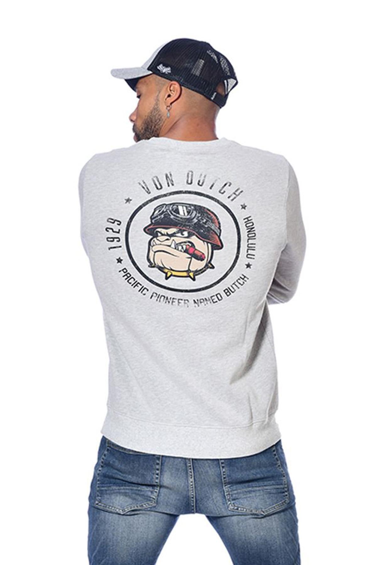 Heather gray sweater - Image n°1