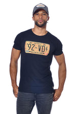 License plate t-shirt - Image n°1