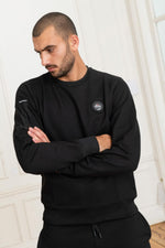 Black streetwear sweater - Image n°1