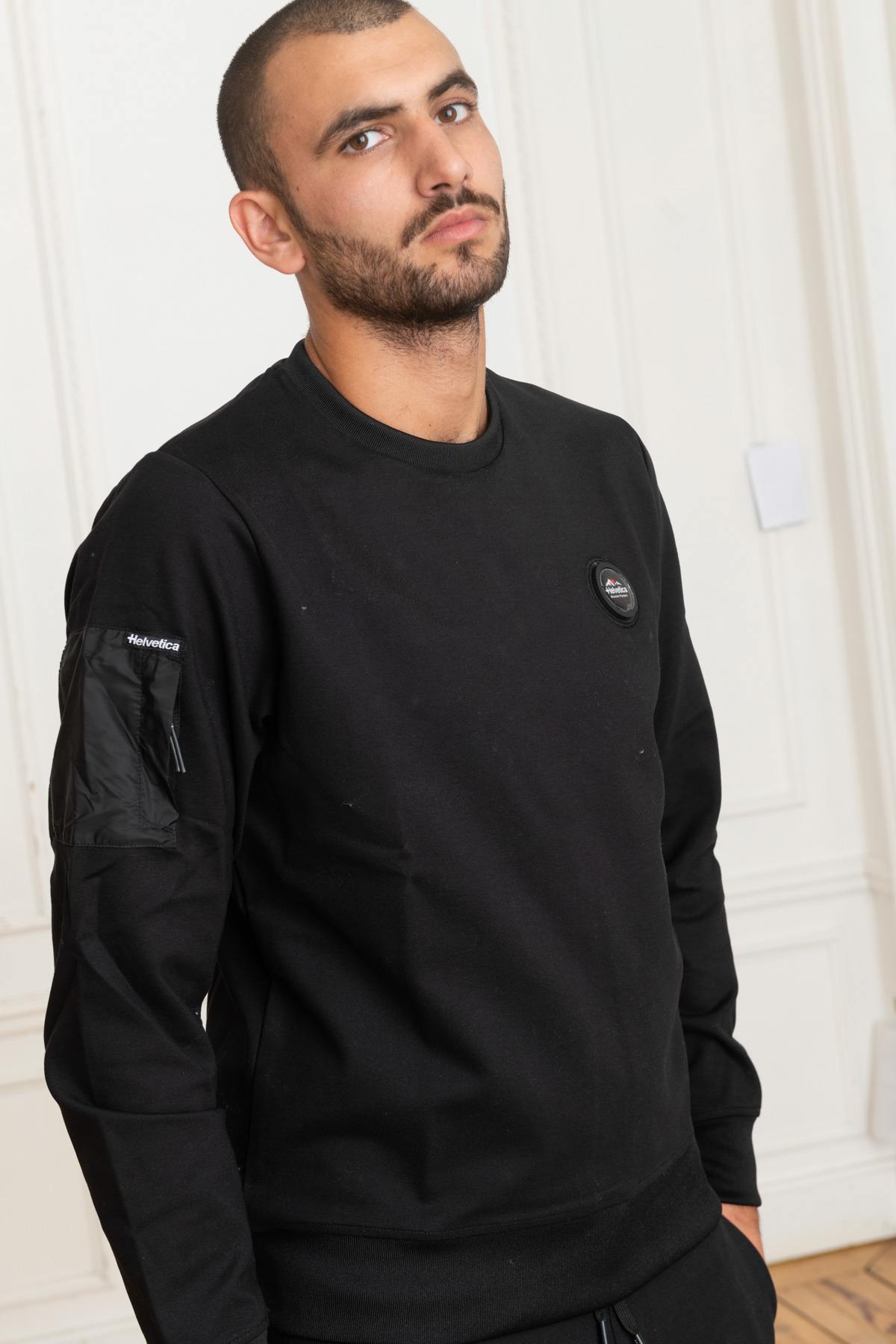 Black streetwear sweater - Image n°2