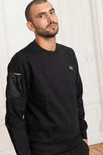 Black streetwear sweater - Image n°2