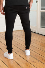 Black slimfit jogging pants - Image n°2