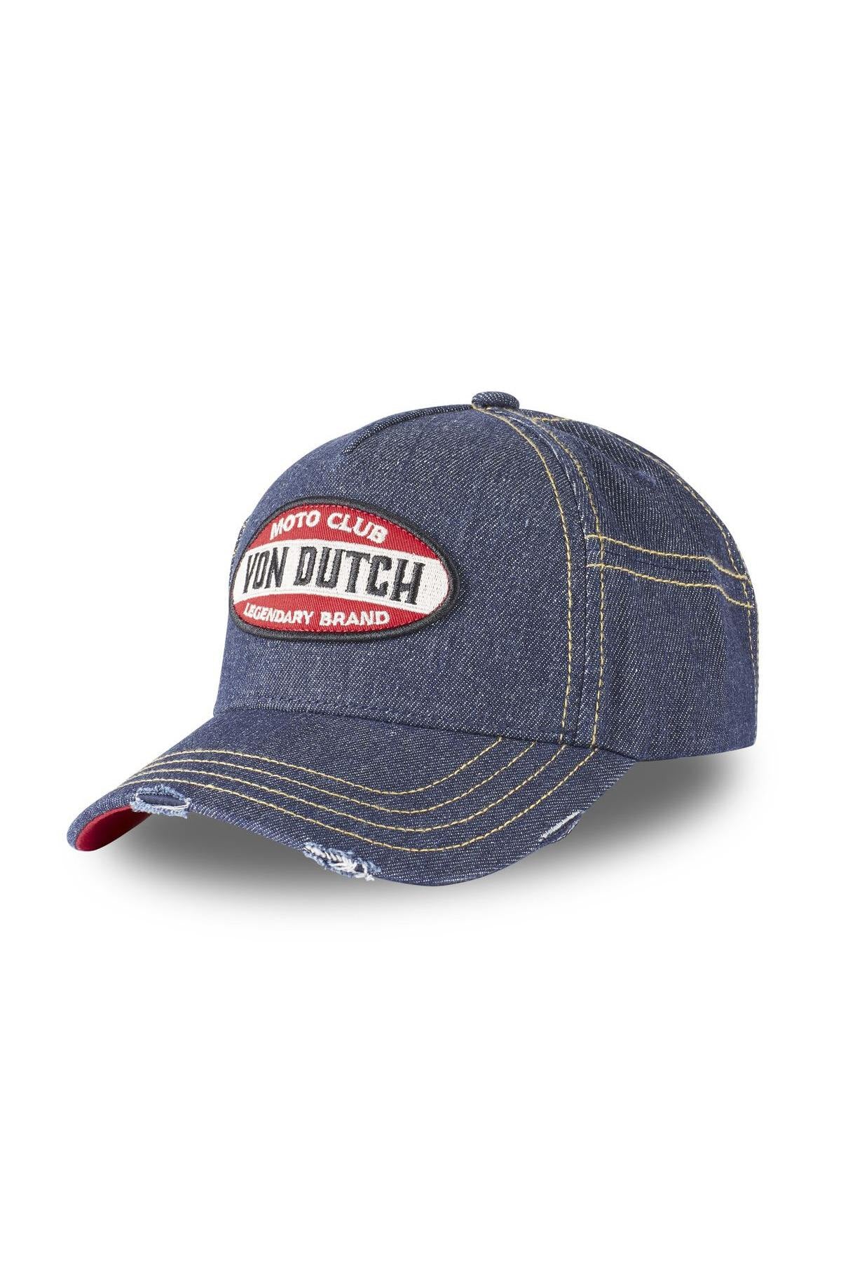Moto club denim cap - Image n°1