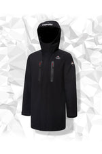 Black technical mountain parka - Image n°11