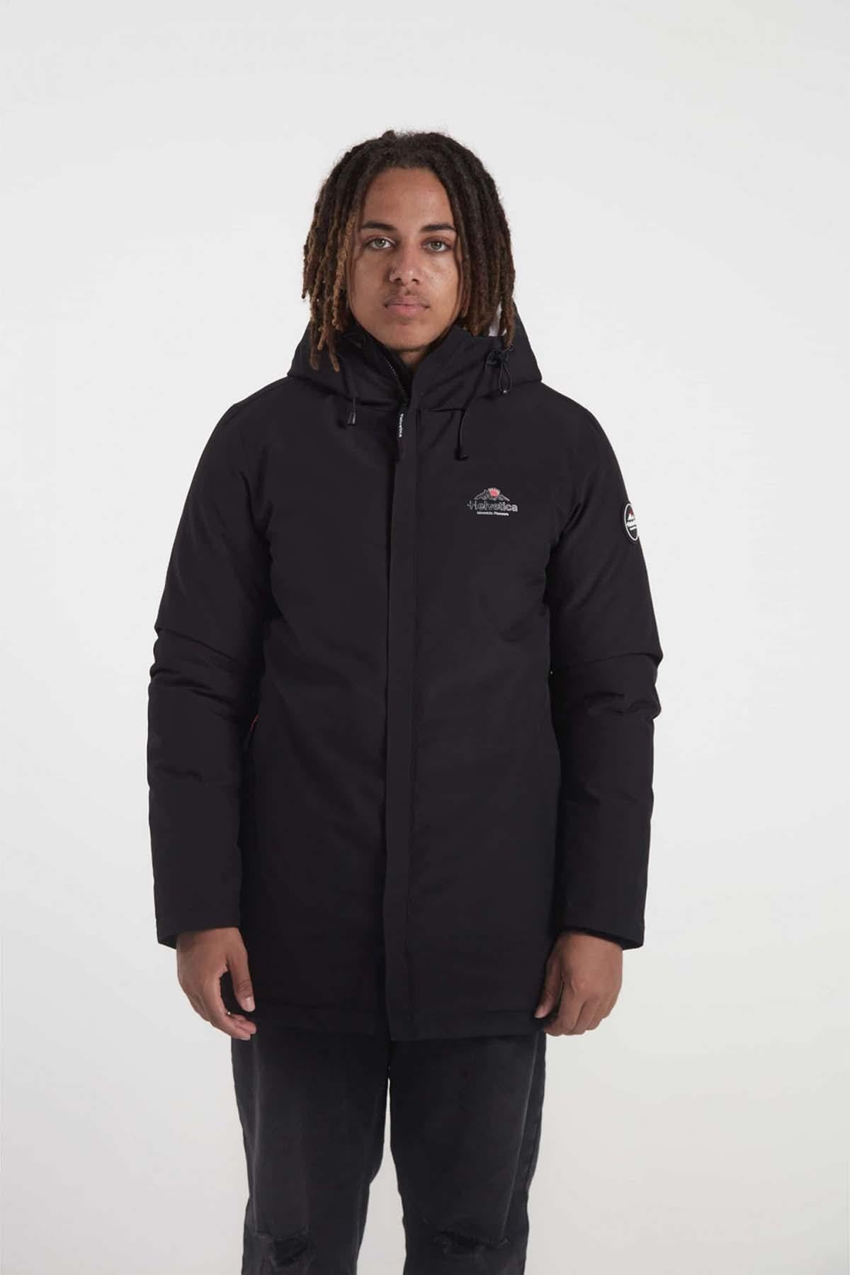 Black technical winter parka - Image n°7