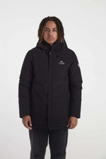 Black technical winter parka - Image n°7