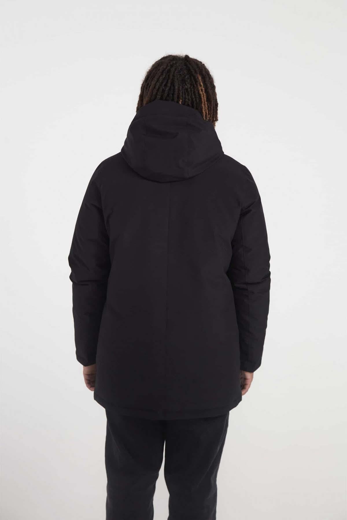 Black technical winter parka - Image n°5
