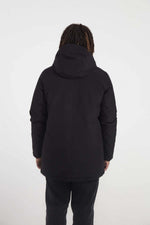 Black technical winter parka - Image n°5