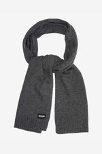 Charcoal wool scarf - Image n°1