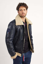 PAF sheepskin bomber - Image n°1