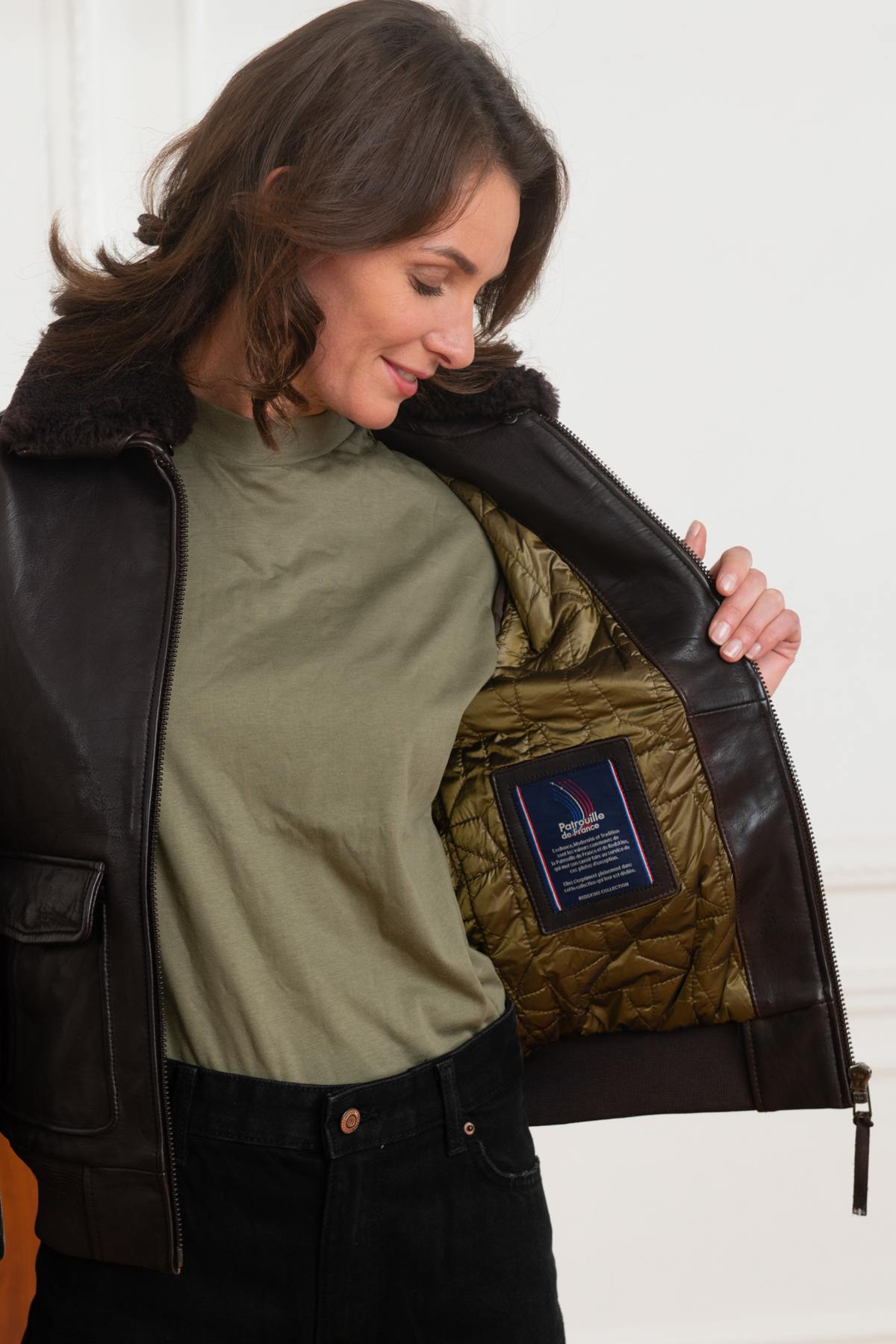 Aviator Patrouille de France brown - Image n°4