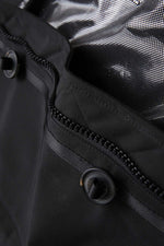 Men's black parka with fur hood - Image n°7