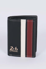 Black sheepskin wallet - Image n°1