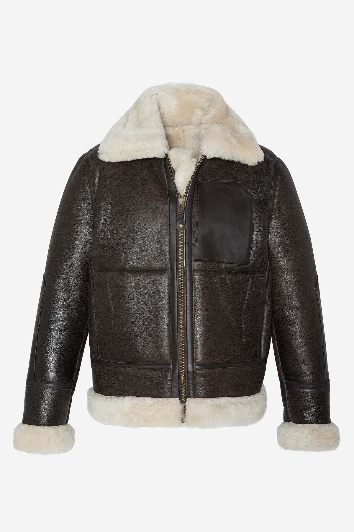 Brown US type B-3 bomber - Image n°6