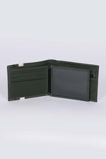 Green sheepskin wallet - Image n°2