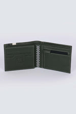 Green sheepskin wallet - Image n°3