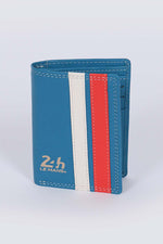 Gypsy blue sheepskin wallet - Image n°1
