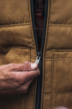 Sleeveless 9oz cotton work vest - Image n°3