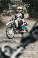  Two-tone vintage long-sleeved motorcycle t-shirt - Image n°3