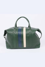 100 years of Le Mans travel bag in green leather - Image n°3