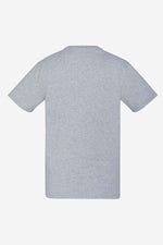 Pack of 2 plain navy blue and heather gray t-shirts - Image n°5