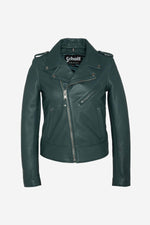 Blue-green Perfecto® jacket - Image n°5