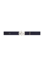 Elastic military belt with metal buckle - Image n°2