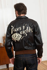 A-2 “Aces & Eights” horsehide bomber jacket - Image n°2