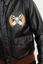A-2 “Aces & Eights” horsehide bomber jacket - Image n°7